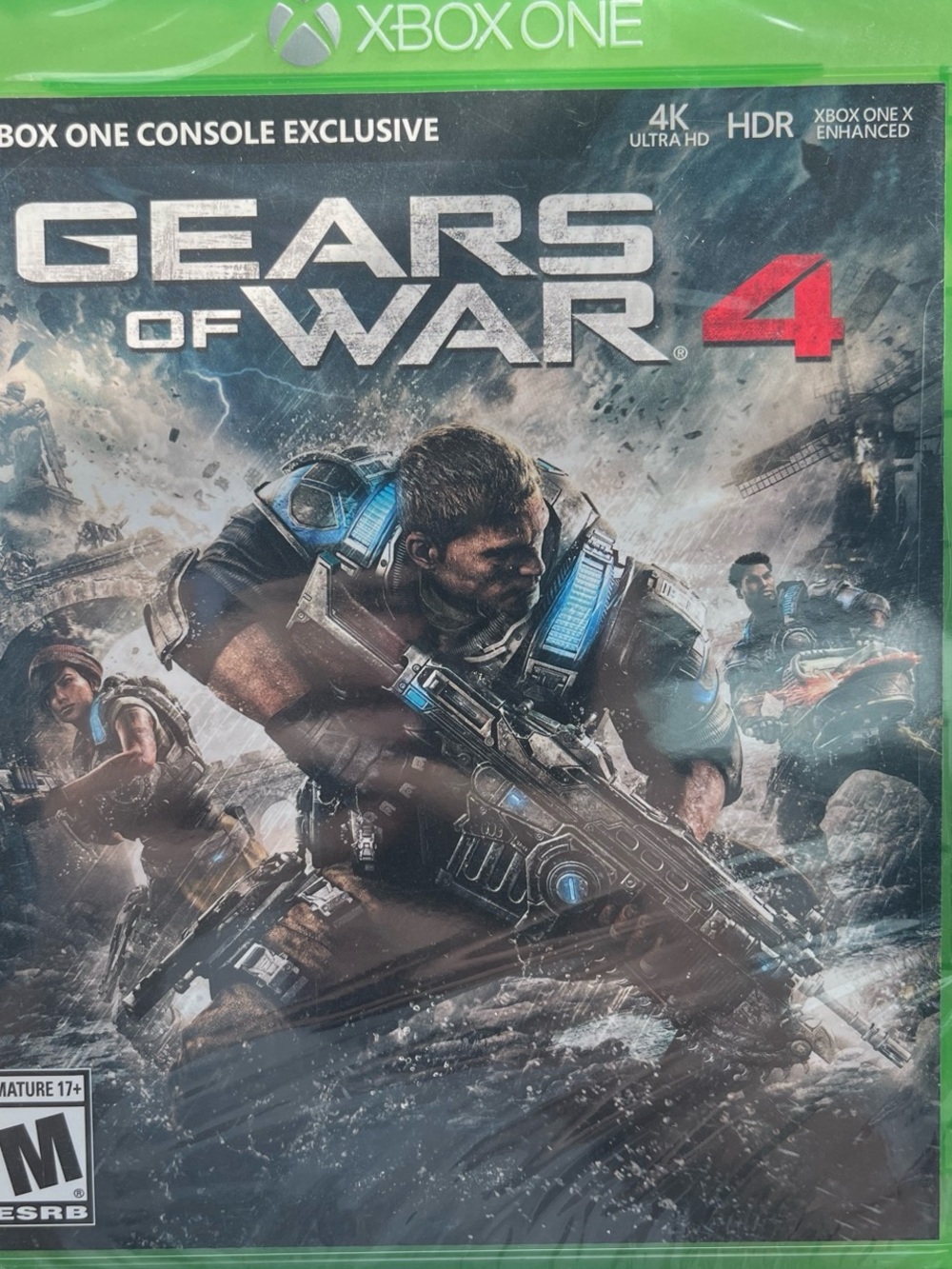 Gears of War 4 (Black/Blue)